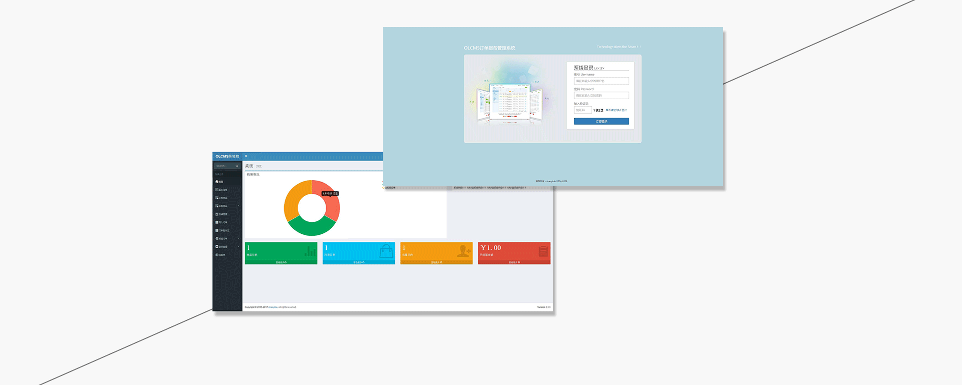 OLCMS跨境申报管理解决方案是针对目前跨境电子商务现状单独开发的用于解决跨境产品订单申报备案、多渠道收订、订单管理、物流配送、海关对接等
